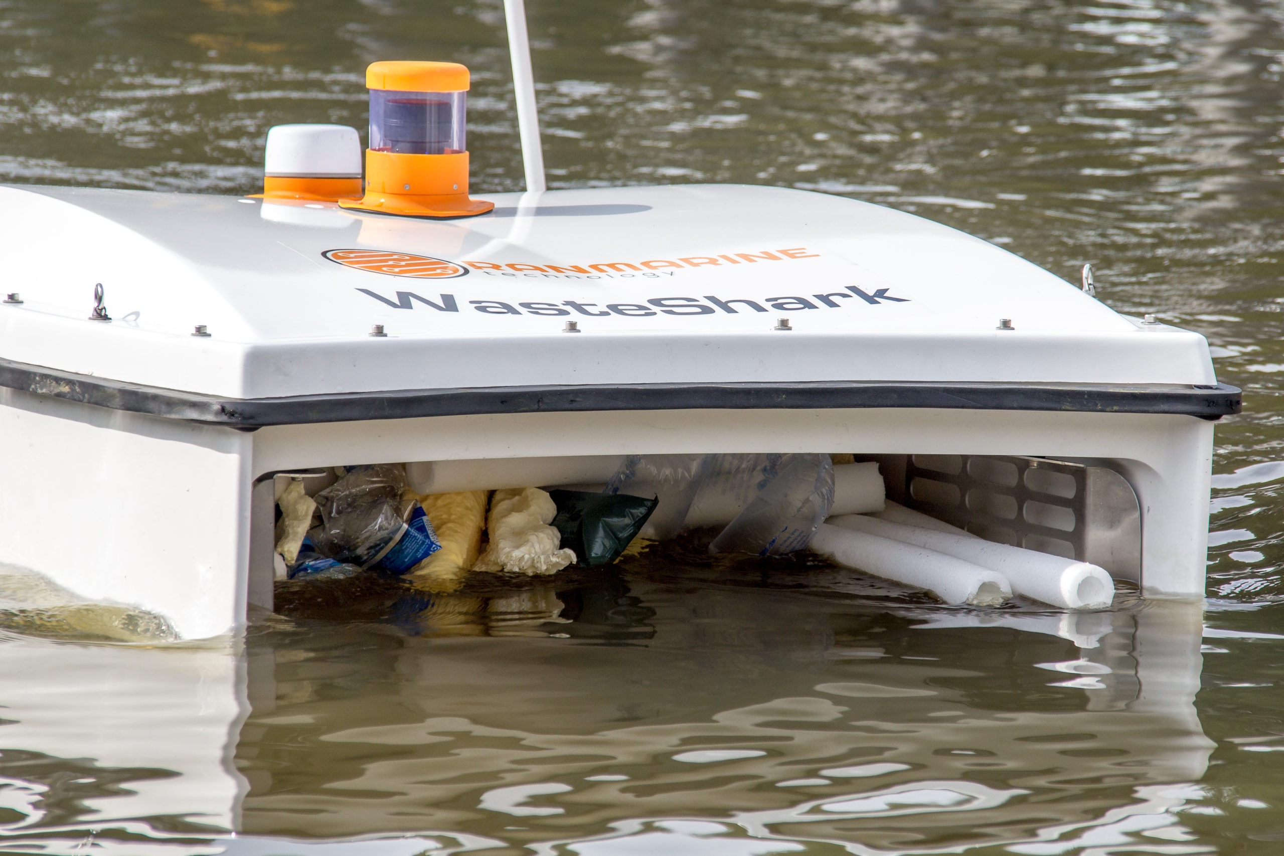 Collecting plastic