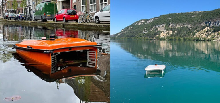 Composite image of wasteSharks