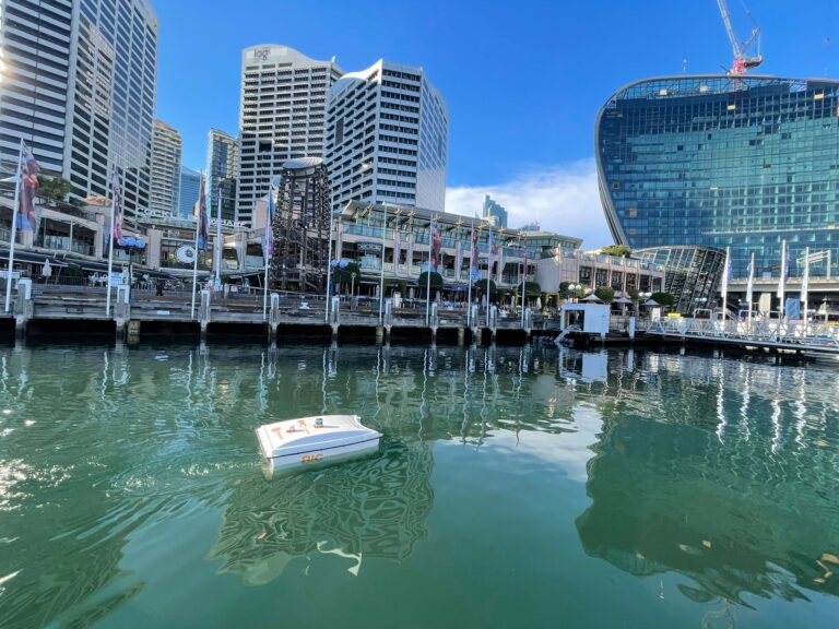 RanMarine WasteShark being used in Sydney Australia.