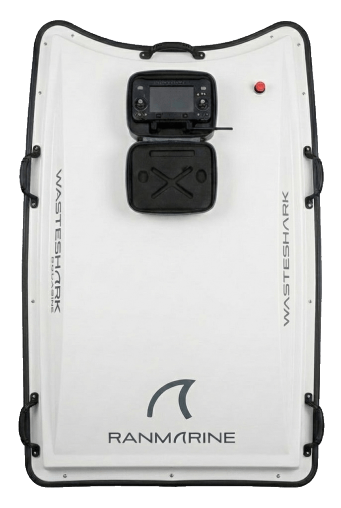 RanMarine's standard WasteShark viewed from top down.